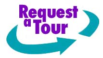 click button for form to request a tour of school