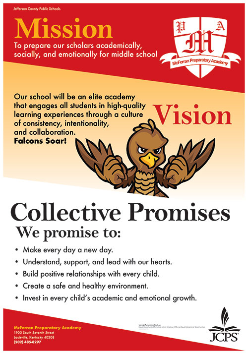 mission/vision poster